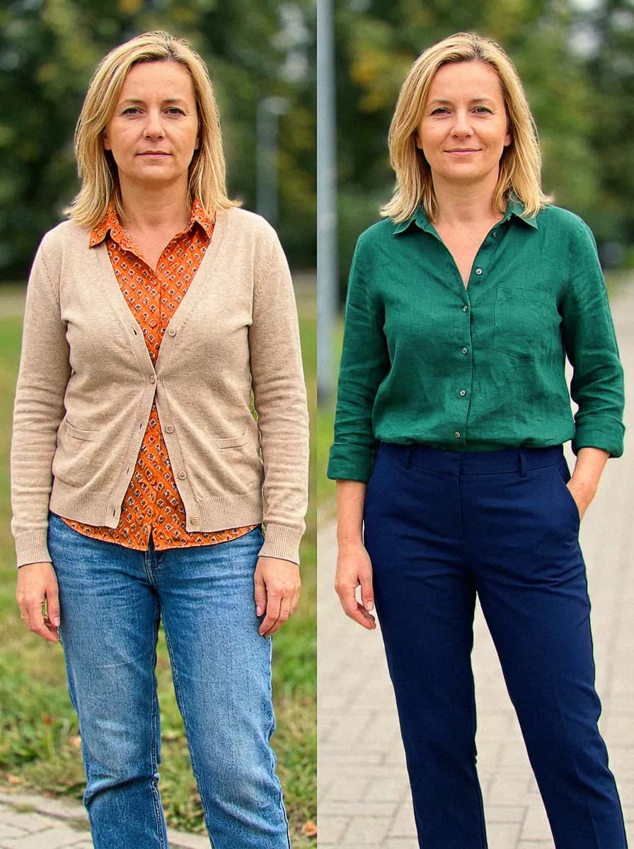 Przed i po – transformacja stylu